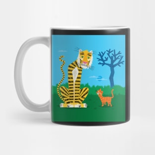 The Tiger and The Tom Cat Mug